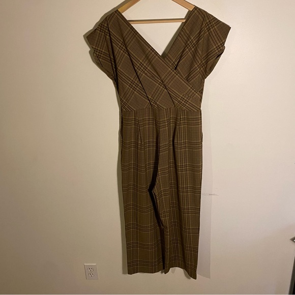 Oak & Fort Plaid Jumpsuit - Picture 6 of 8